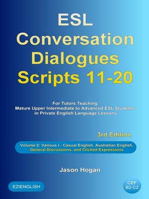 cover image of ESL Conversation Dialogues Scripts 11-20 Volume 2